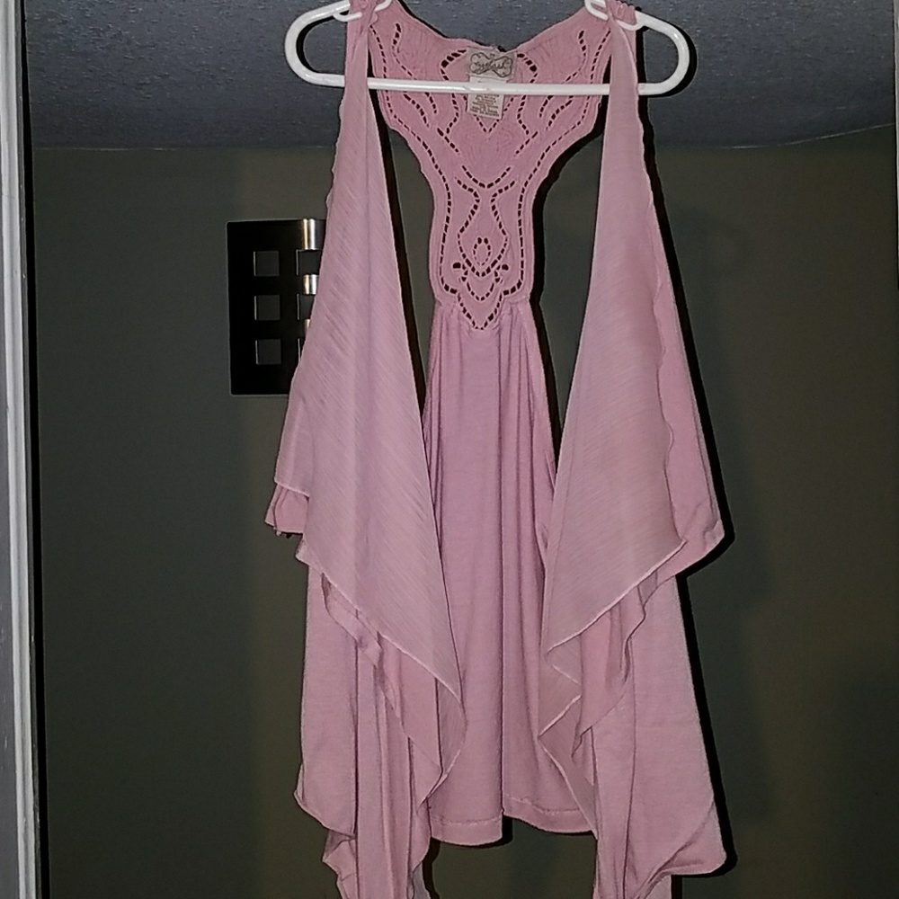 Eyelash Couture Tank Cardigan